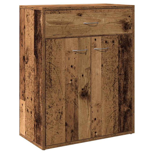 vidaXL Sideboard Παλιό ξύλο 60x30x75 cm Ξύλο μηχανής