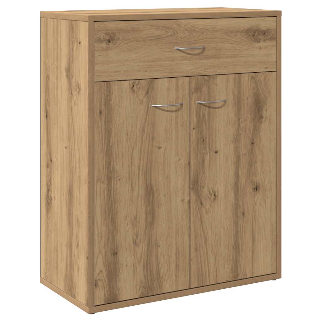 vidaXL Sideboard Artisan Oak 60x30x75 cm Κατασκευασμένο ξύλο