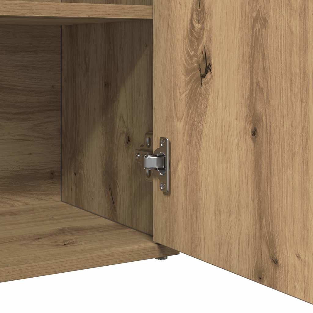 vidaXL Sideboard Artisan Oak 60x30x75 cm Κατασκευασμένο ξύλο