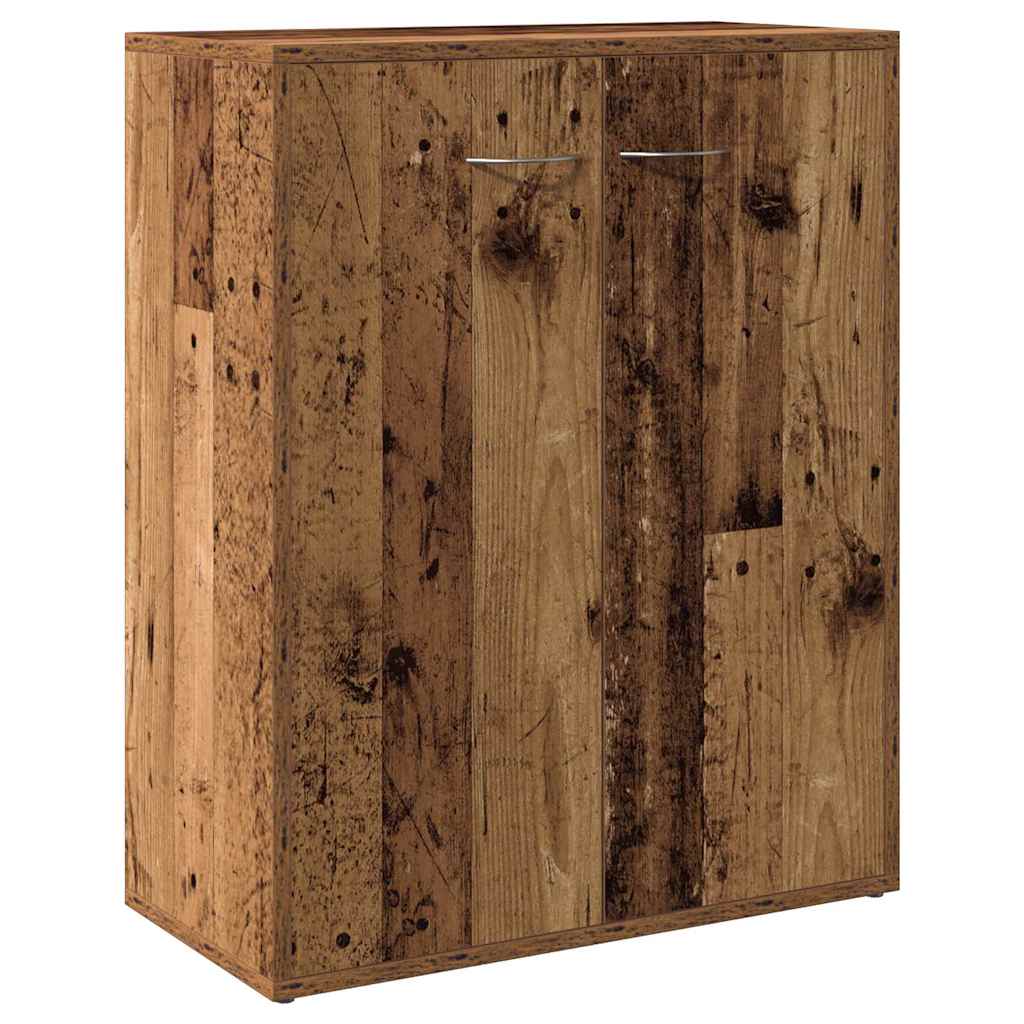 vidaXL Sideboard Παλιό ξύλο 60x30x75 cm Ξύλο μηχανής