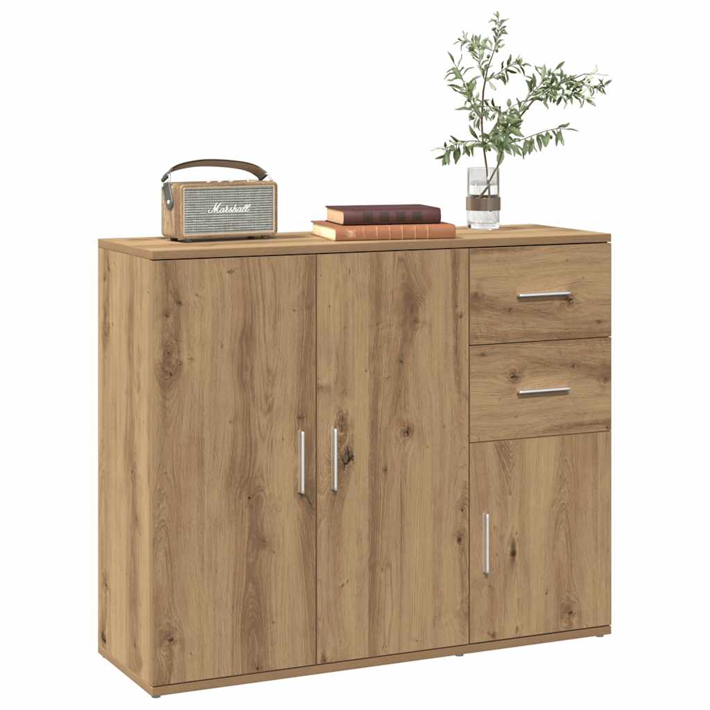 vidaXL Ντουλάπι Αρτισιανή Δρυς 91x29,5x75 εκ. από Επεξεργασμένο Ξύλο