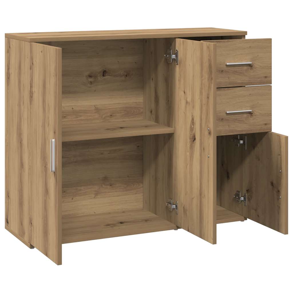 vidaXL Ντουλάπι Αρτισιανή Δρυς 91x29,5x75 εκ. από Επεξεργασμένο Ξύλο