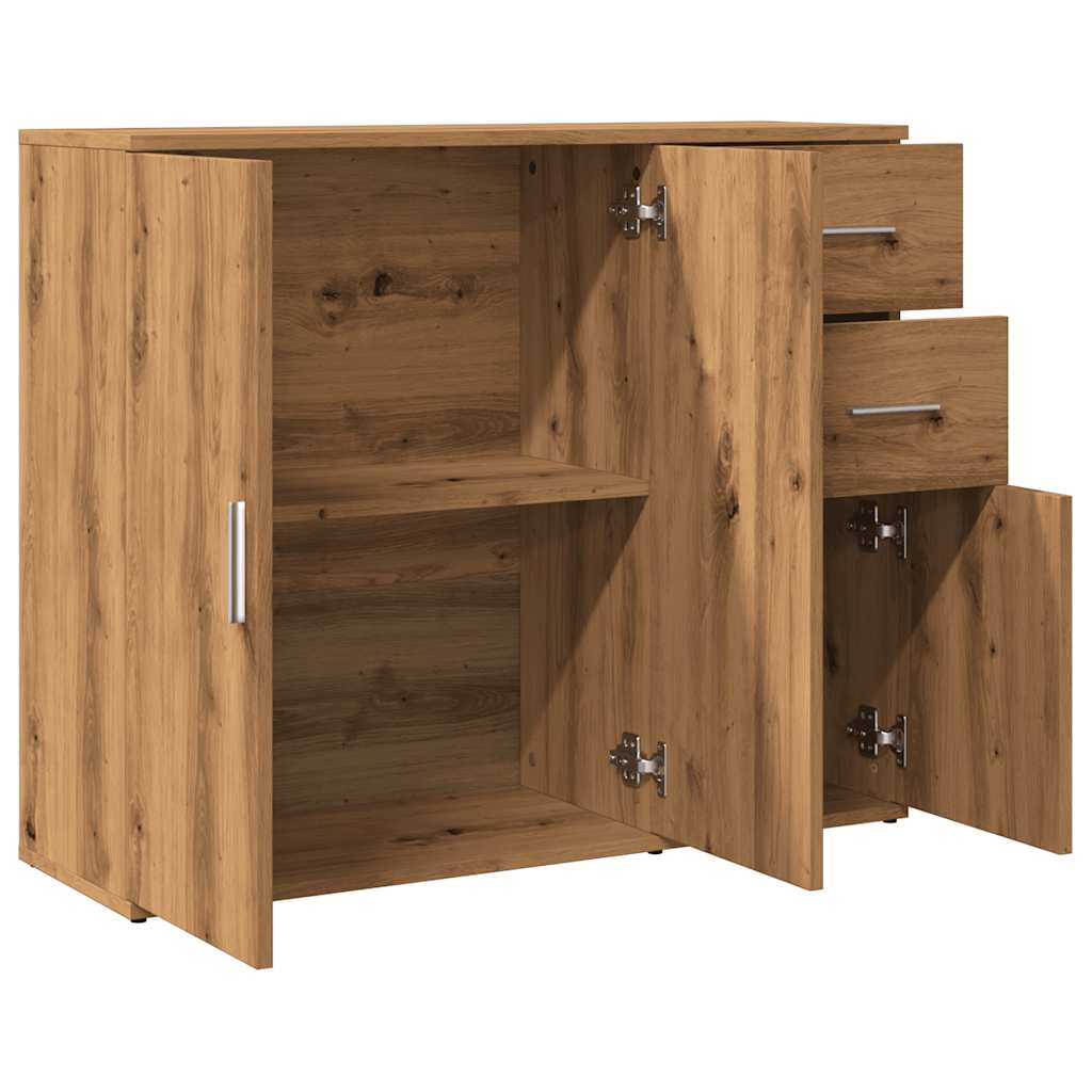 vidaXL Ντουλάπι Αρτισιανή Δρυς 91x29,5x75 εκ. από Επεξεργασμένο Ξύλο