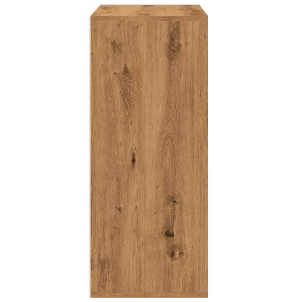 vidaXL Παπουτσοθήκη Αρτισιανή Δρυς 60x35x84 εκ. Επεξεργασμένο Ξύλο
