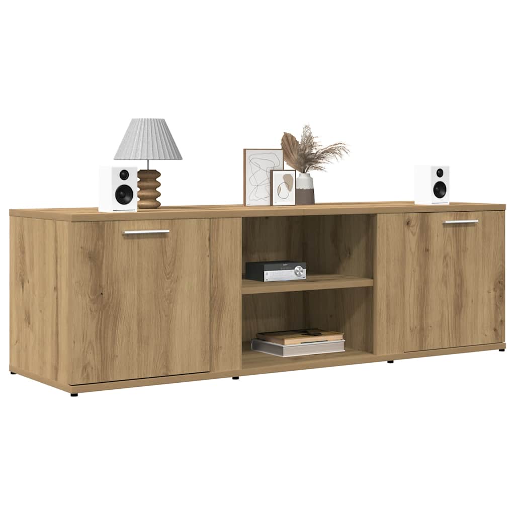 vidaXL Έπιπλο Τηλεόρασης Τεχνίτης Δρυς 120x34x37 εκ. Επεξ. Ξύλο