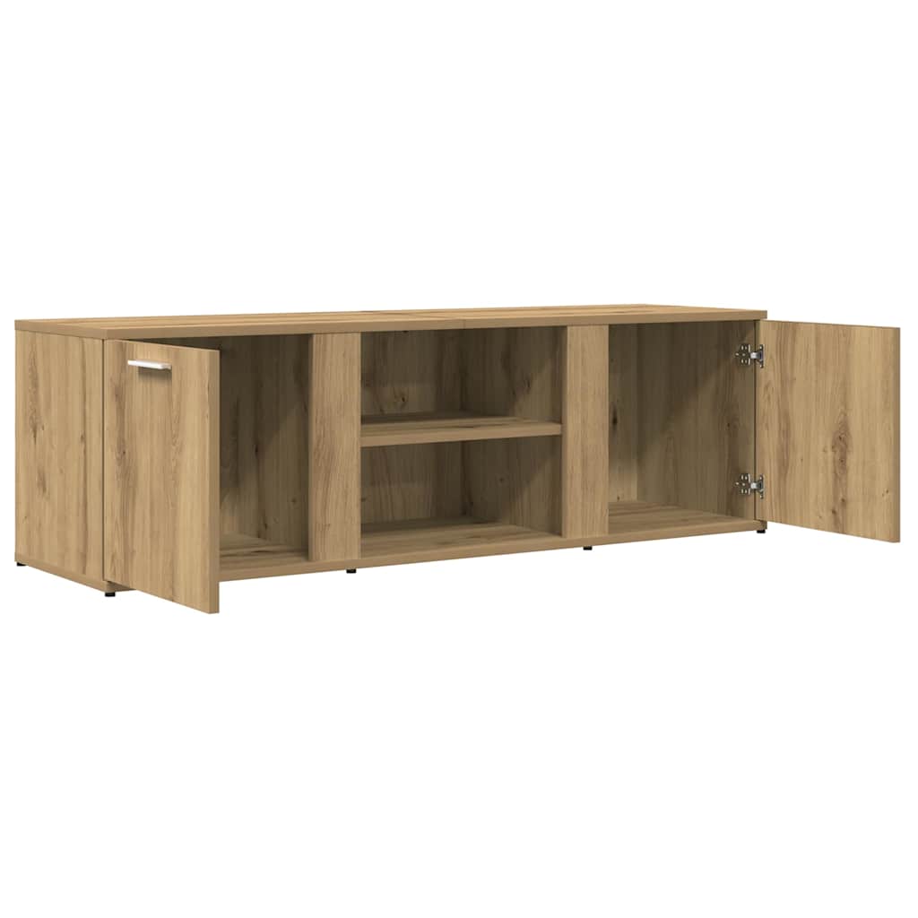 vidaXL Έπιπλο Τηλεόρασης Τεχνίτης Δρυς 120x34x37 εκ. Επεξ. Ξύλο