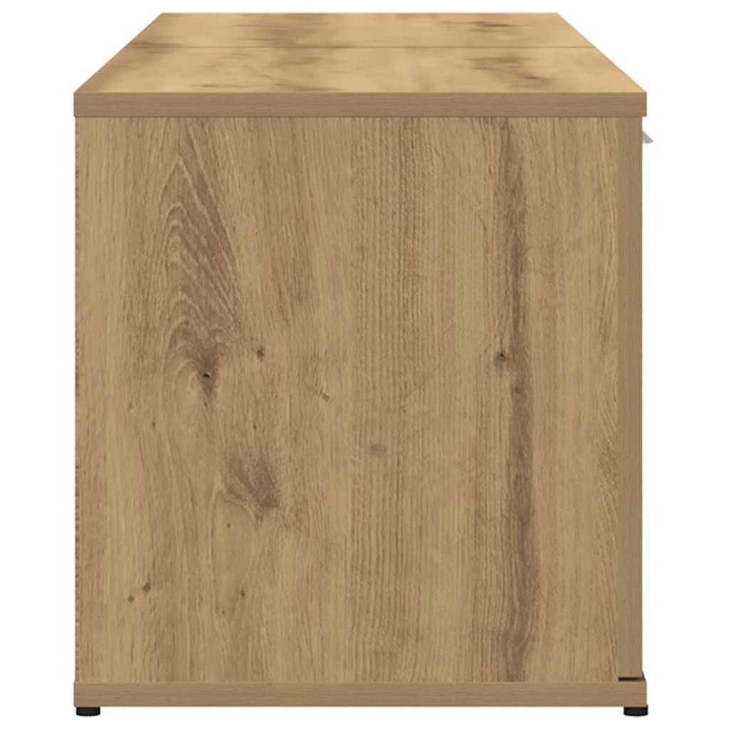 vidaXL Έπιπλο Τηλεόρασης Τεχνίτης Δρυς 120x34x37 εκ. Επεξ. Ξύλο