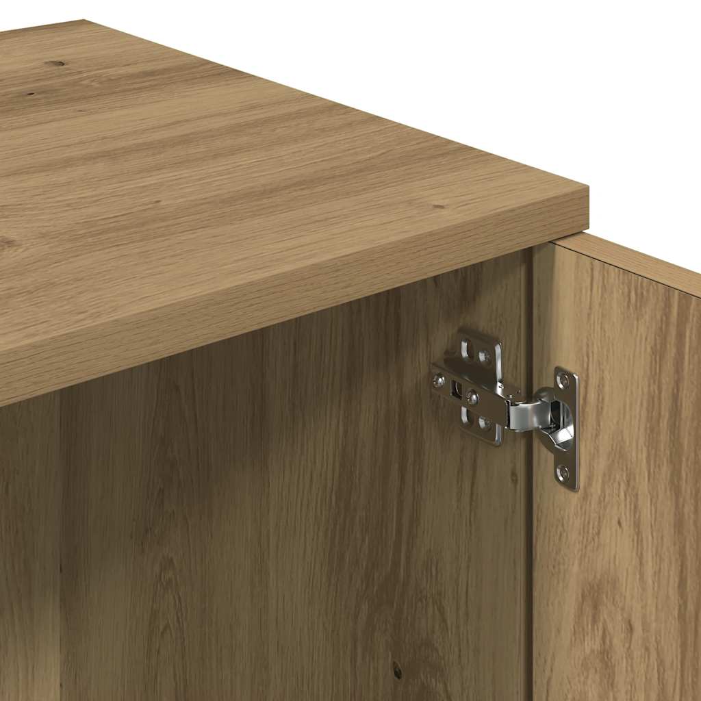vidaXL Έπιπλο Τηλεόρασης Τεχνίτης Δρυς 120x34x37 εκ. Επεξ. Ξύλο