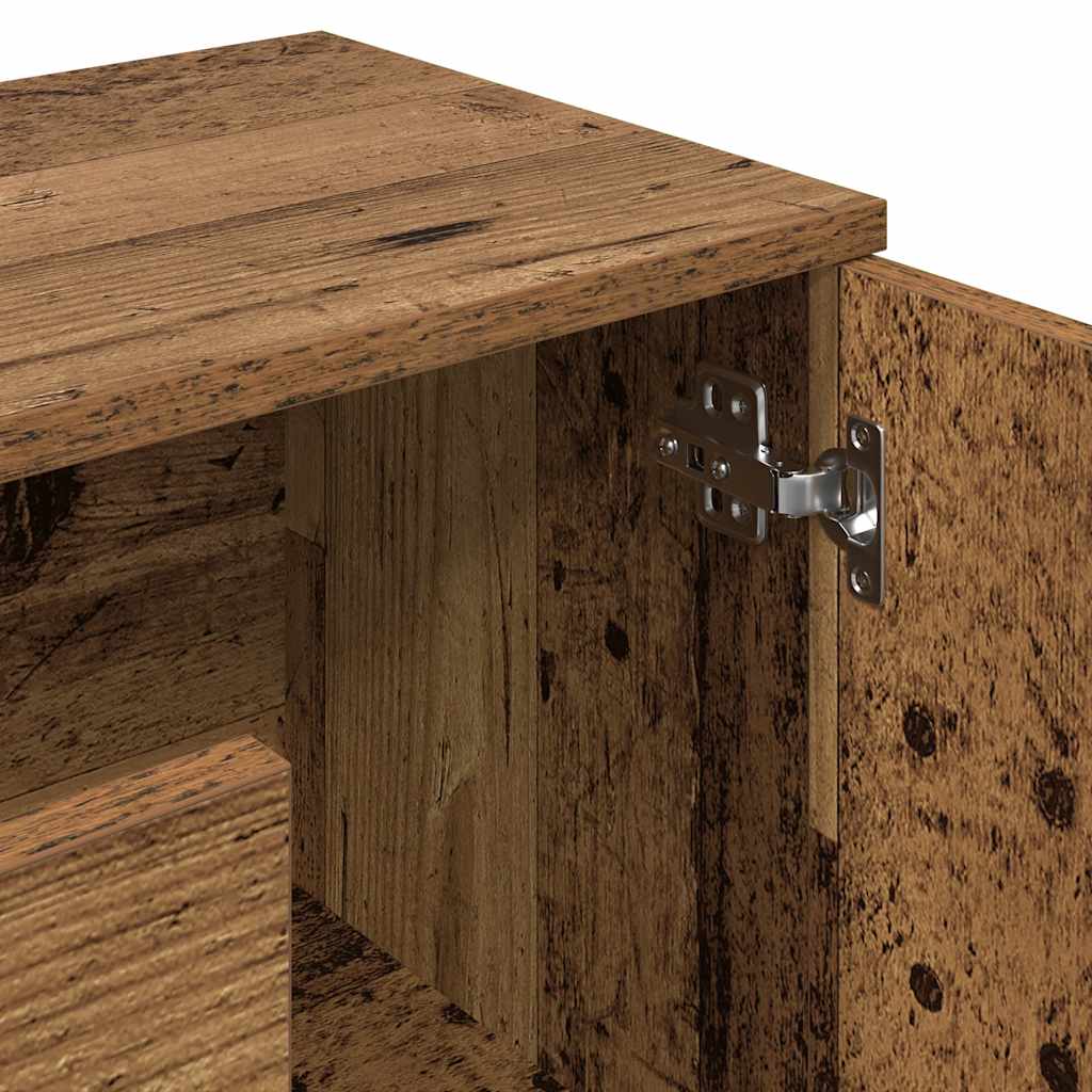 vidaXL Μπουφές Όψη Παλαιού Ξύλου 90x29,5x65 εκ. Επεξεργασμένο Ξύλο