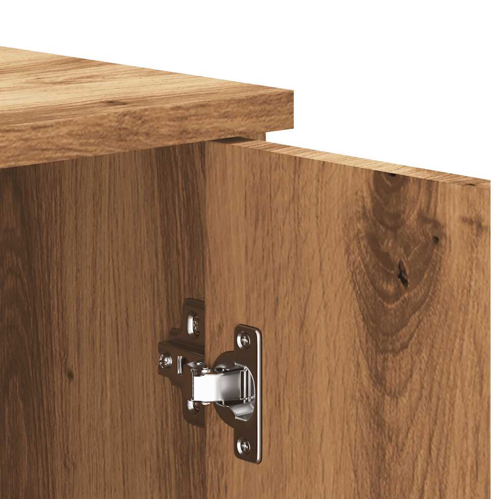 vidaXL Ντουλάπι Τεχνίτης Δρυς 80 x 36 x 75 εκ. Επεξεργασμένο Ξύλο