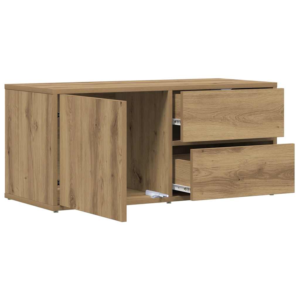vidaXL Ντουλάπι τηλεόρασης Artisan Oak Κατασκευασμένο ξύλο