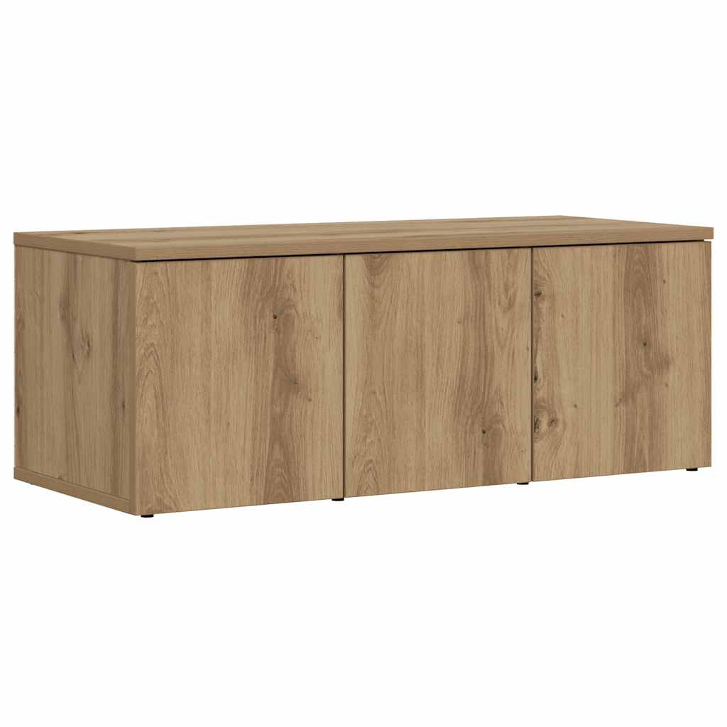 ντουλάπι τηλεόρασης vidaXL Artisan Oak 80x34x30 cm Κατασκευασμένο ξύλο