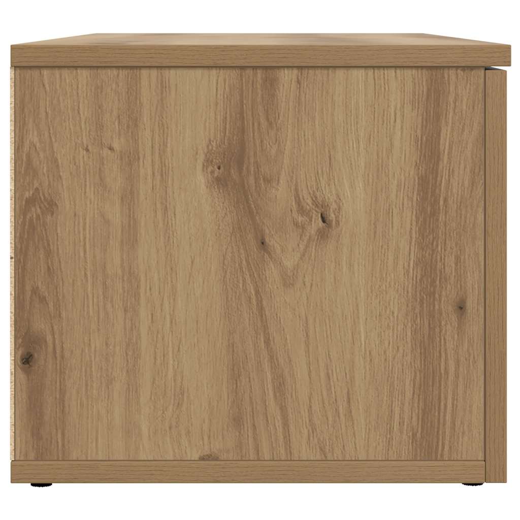 ντουλάπι τηλεόρασης vidaXL Artisan Oak 80x34x30 cm Κατασκευασμένο ξύλο