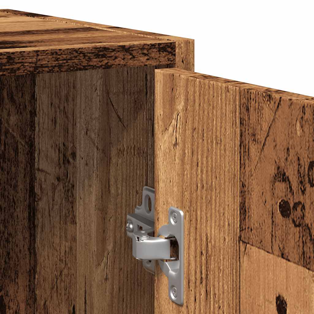 vidaXL Ντουλάπι Νιπτήρα Μπάνιου Παλιό Ξύλο 60x33x60 εκ