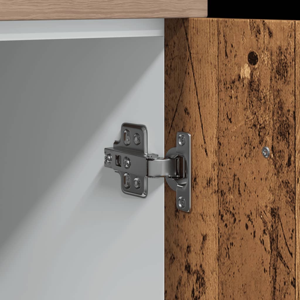 vidaXL Κάτω ντουλάπι Lyon Παλιό ξύλο 60x46x81,5 cm Κατασκευασμένο ξύλο