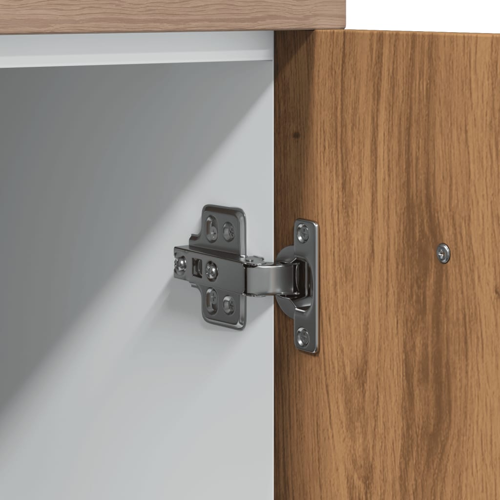 vidaXL Κάτω ντουλάπι Lyon Βελανιδιά τεχνίτη 60x46x81,5 cm