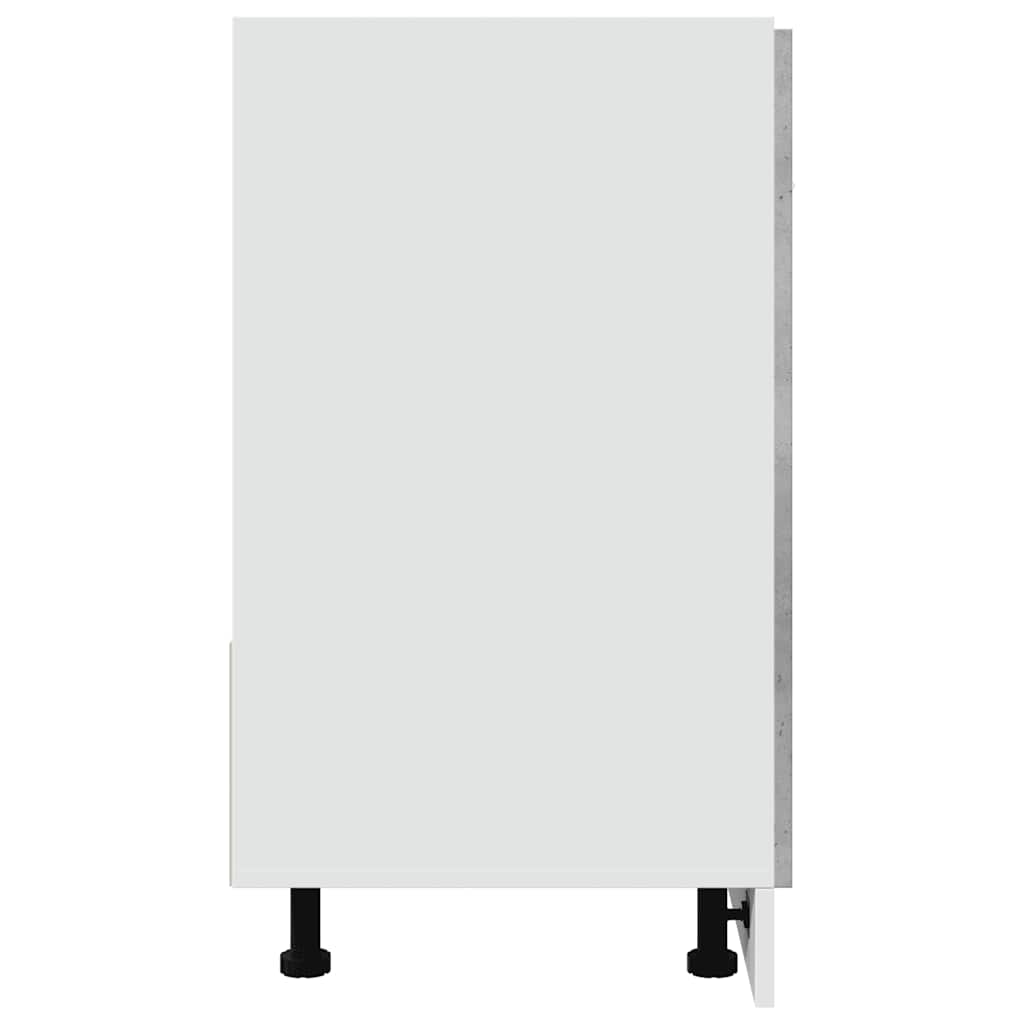 vidaXL Ντουλάπι Νεροχύτη Lyon Γκρι Σκυροδέματος 80x46x81,5εκ.