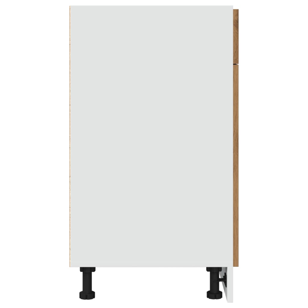 vidaXL Έπιπλο Με Συρτάρι Lyon Αρτισιανή Δρυς 50x46x81,5εκ.