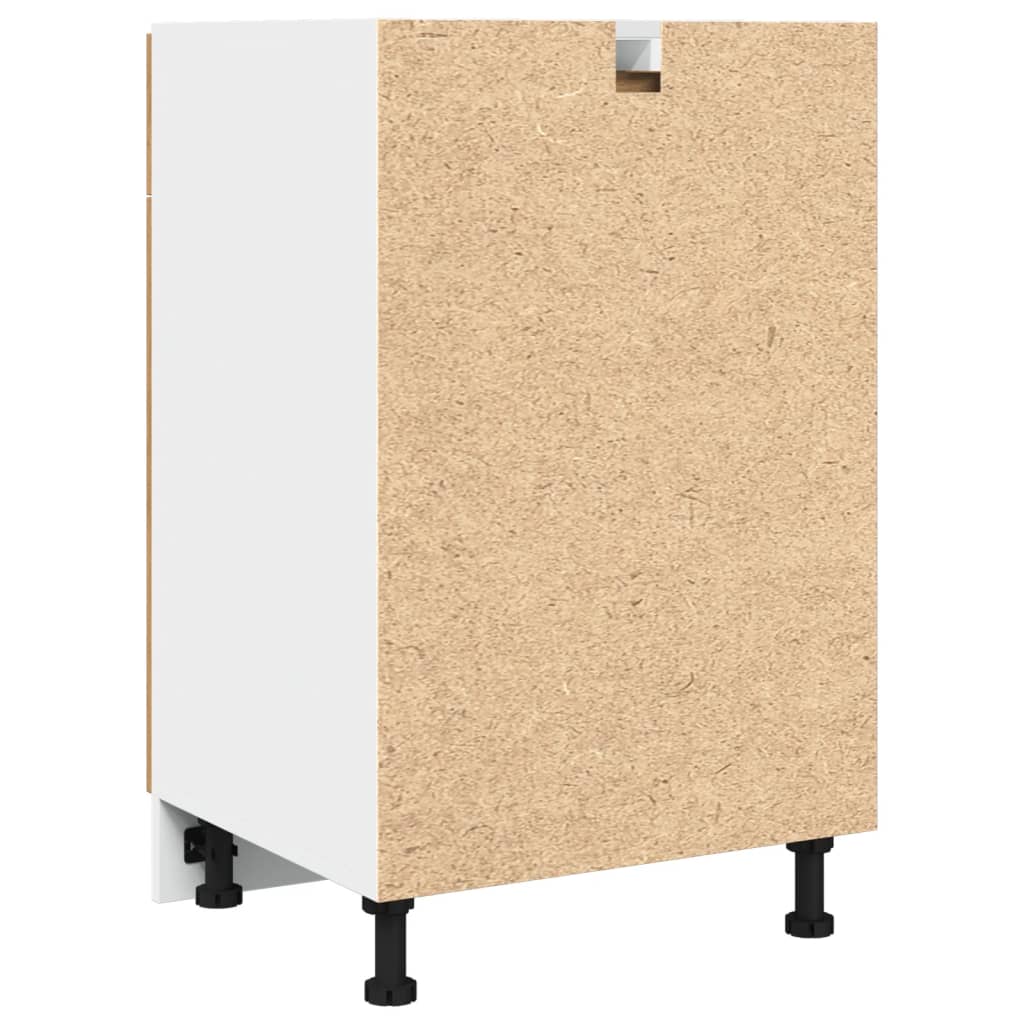 vidaXL Έπιπλο Με Συρτάρι Lyon Αρτισιανή Δρυς 50x46x81,5εκ.