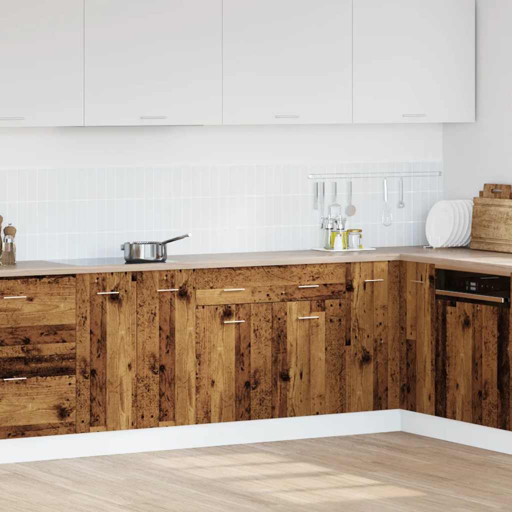 vidaXL Συρτάρι κάτω μέρος ντουλαπιού Lyon Παλιό ξύλο