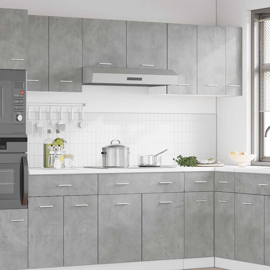 vidaXL Ντουλάπι Κρεμαστό Lyon Γκρι Σκυροδέματος 30x31x60 εκ. Επεξ.Ξύλο