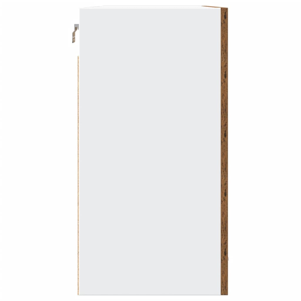 vidaXL Ντουλάπι Κρεμαστό Lyon Όψη Παλαιού Ξύλου 80x31x60εκ. Επεξ. Ξύλο