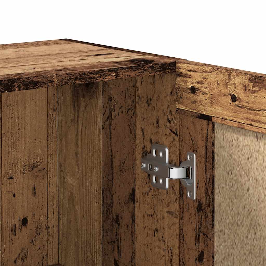 vidaXL Βιβλιοθήκη Παλιό Ξύλο 82,5 x 30,5 x 80 εκ. Μοριοσανίδα