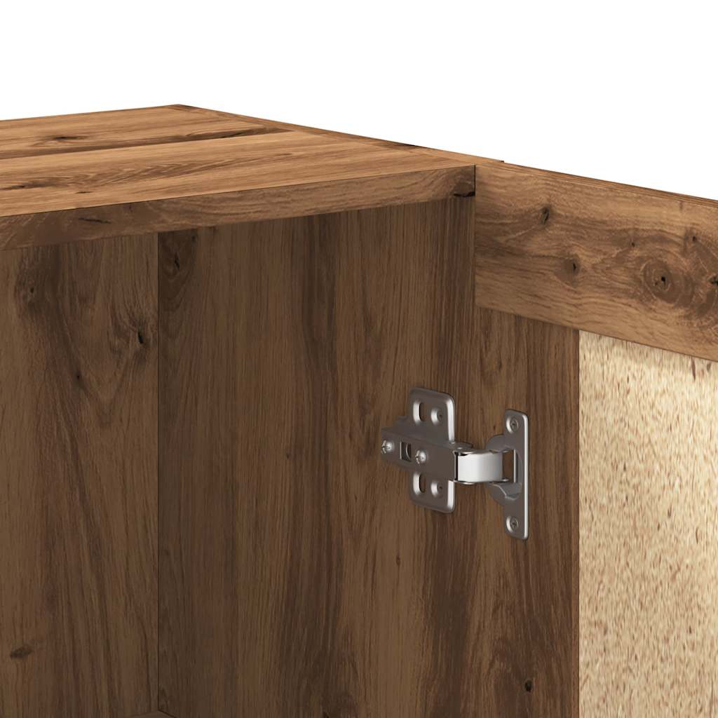 vidaXL Βιβλιοθήκη Artisan Δρυς 82,5x30,5x80 εκ. Επεξεργασμένο Ξύλο