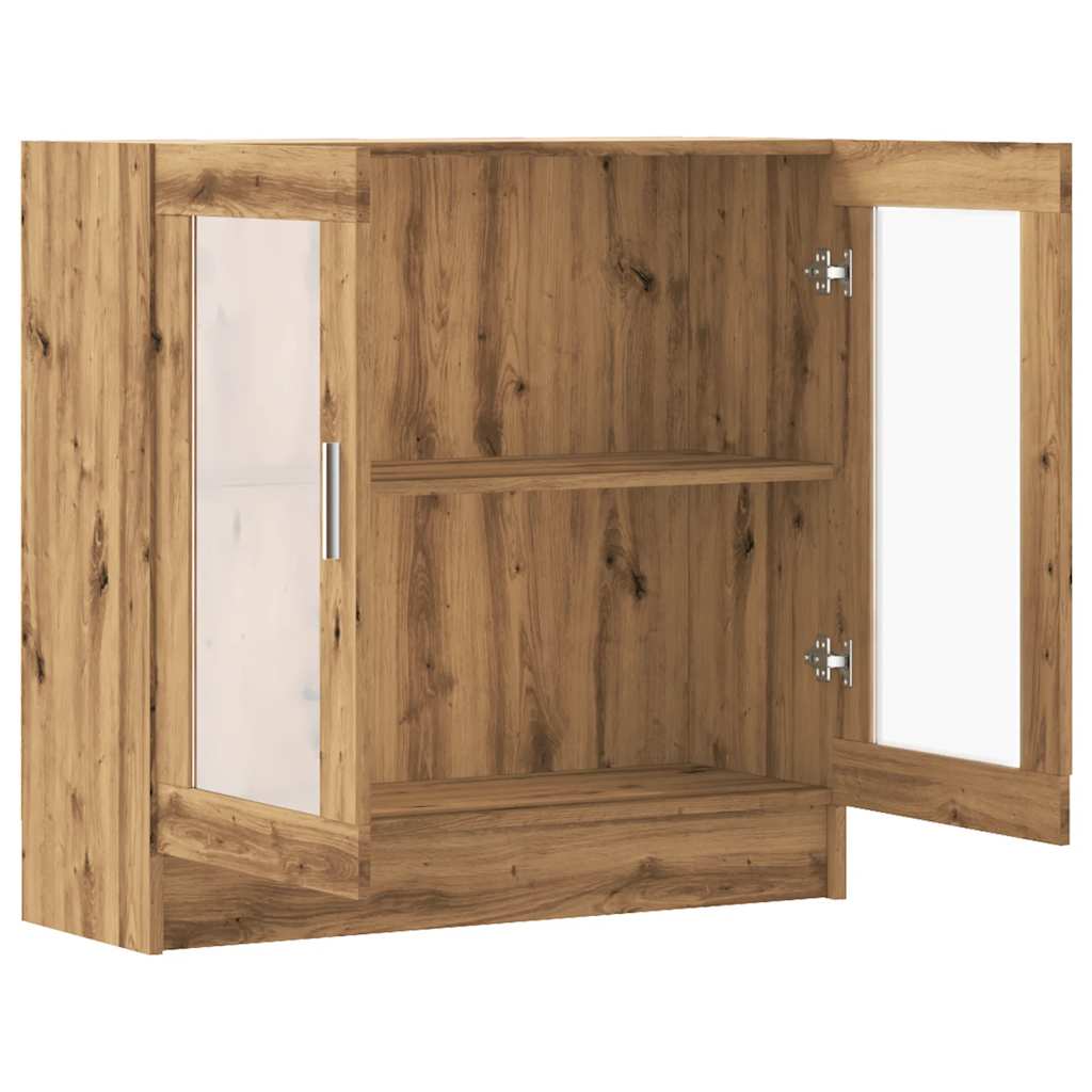 vidaXL Βιβλιοθήκη Artisan Δρυς 82,5x30,5x80 εκ. Επεξεργασμένο Ξύλο