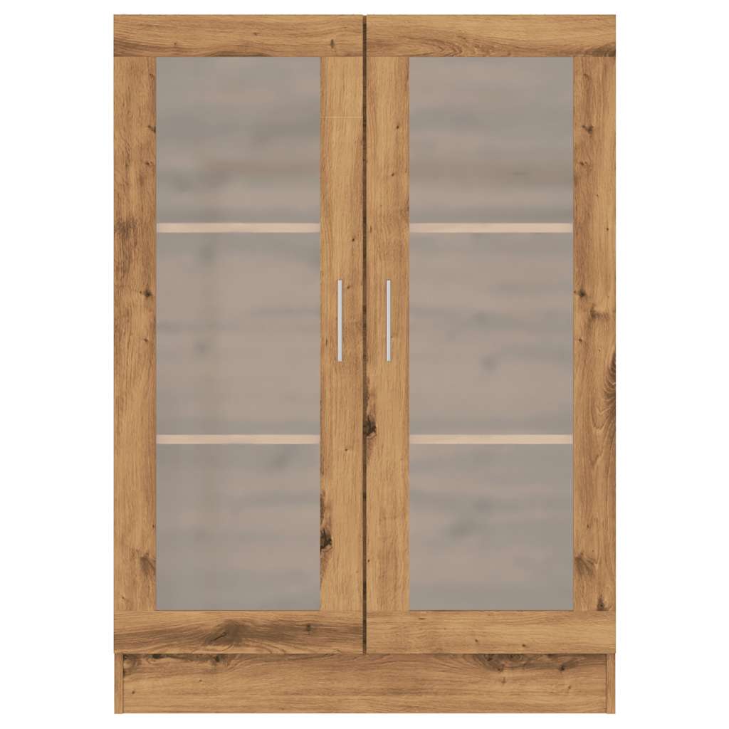 vidaXL Βιβλιοθήκη Artisan Δρυς 82,5x30,5x115 εκ. Επεξεργασμένο Ξύλο