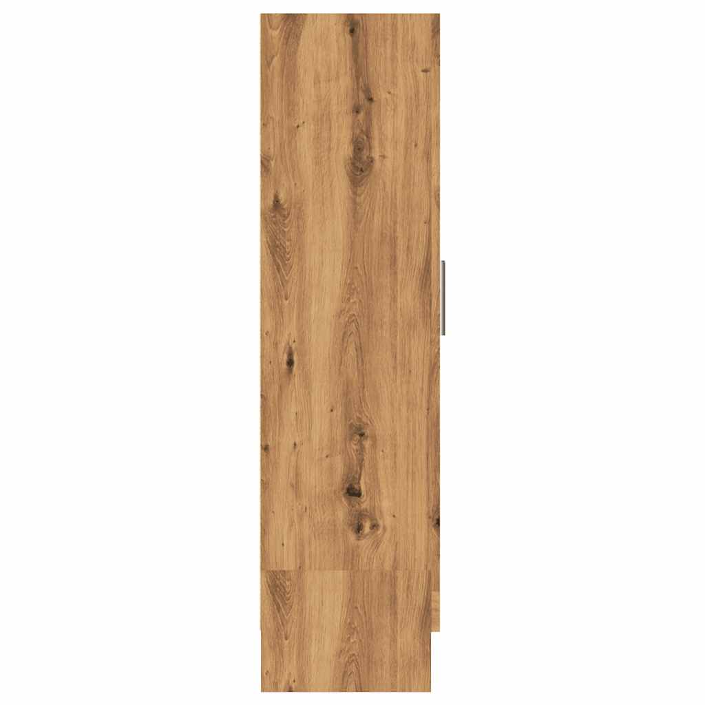 vidaXL Βιβλιοθήκη Artisan Δρυς 82,5x30,5x115 εκ. Επεξεργασμένο Ξύλο