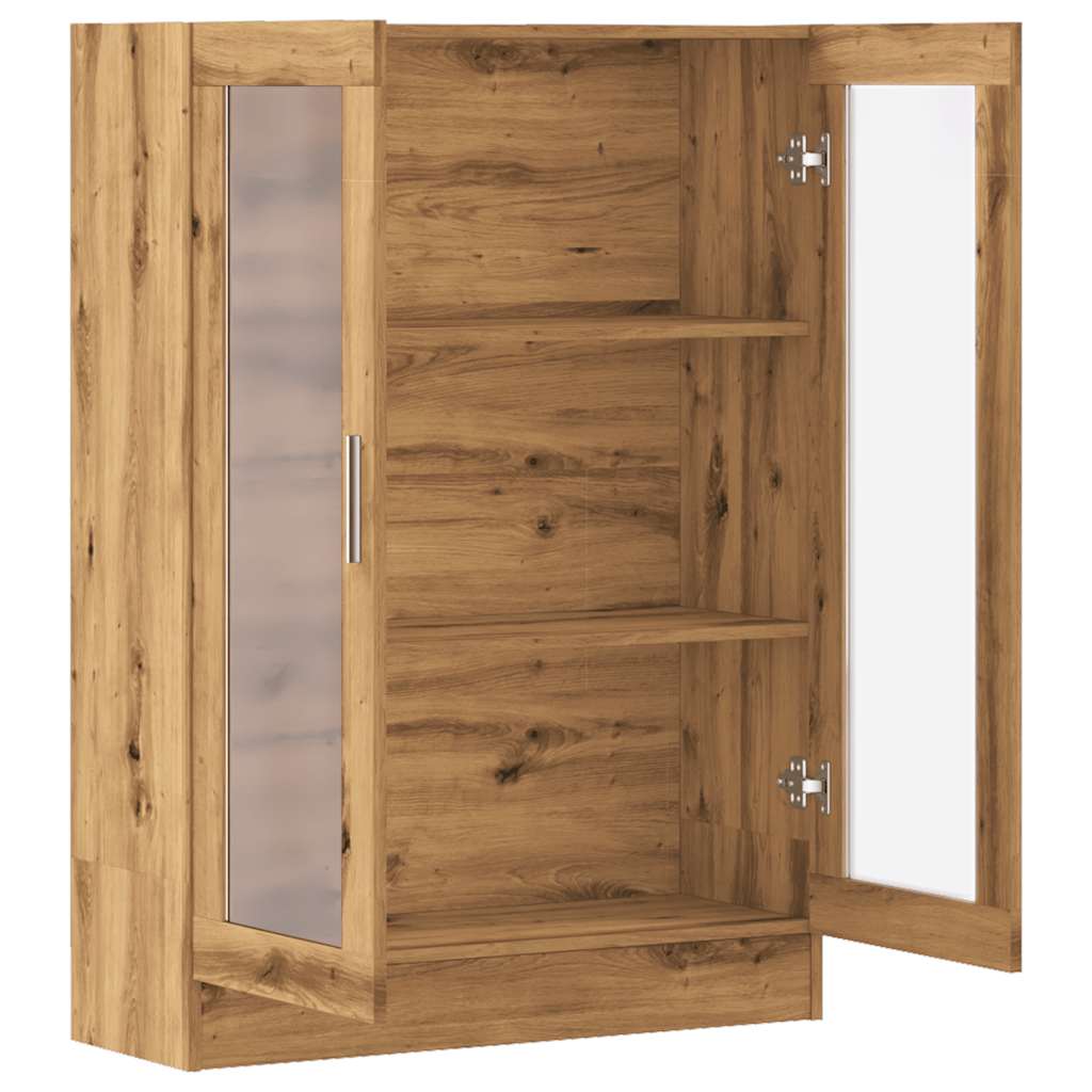 vidaXL Βιβλιοθήκη Artisan Δρυς 82,5x30,5x115 εκ. Επεξεργασμένο Ξύλο