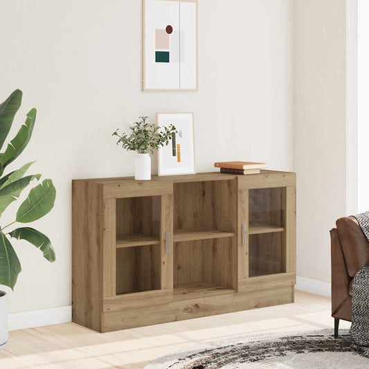 vidaXL Μπουφές Αρτισιανή Δρυς 120x30,5x70εκ. από Επεξεργασμένο Ξύλο