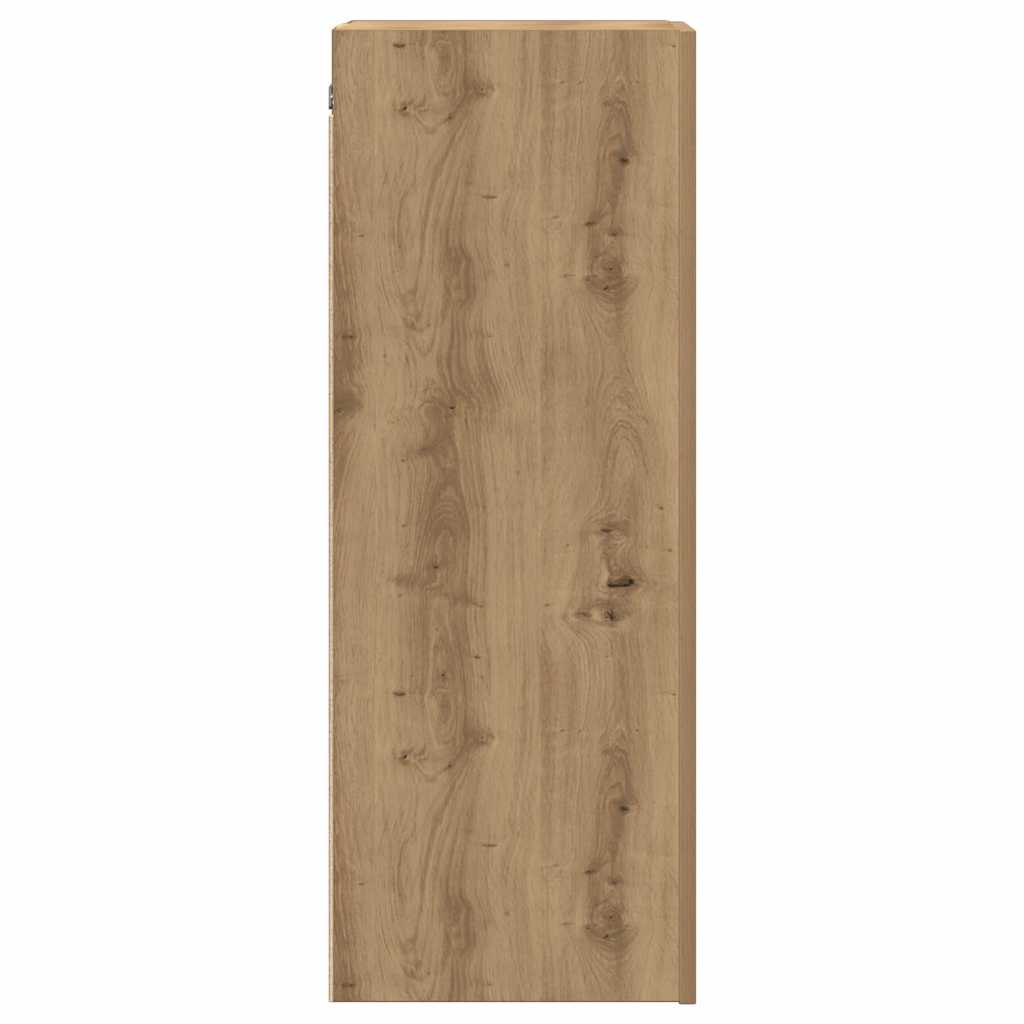 vidaXL Σετ ντουλάπι τηλεόρασης 2 τεμαχίων Artisan Oak Ξύλο μηχανής