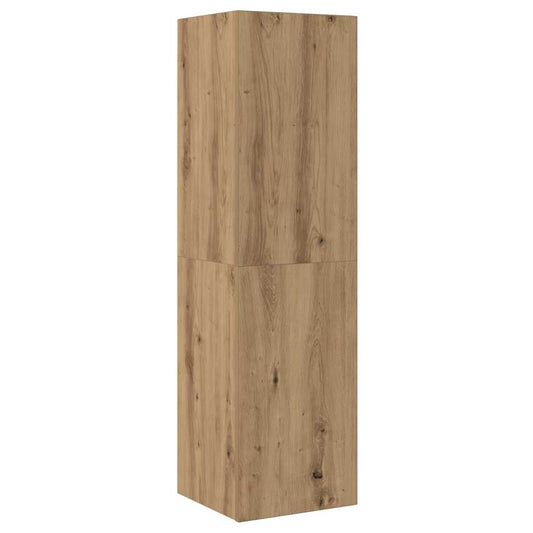 vidaXL Ντουλάπι τηλεόρασης Artisan Oak 30,5x30x110 cm Ξύλινη κατασκευή