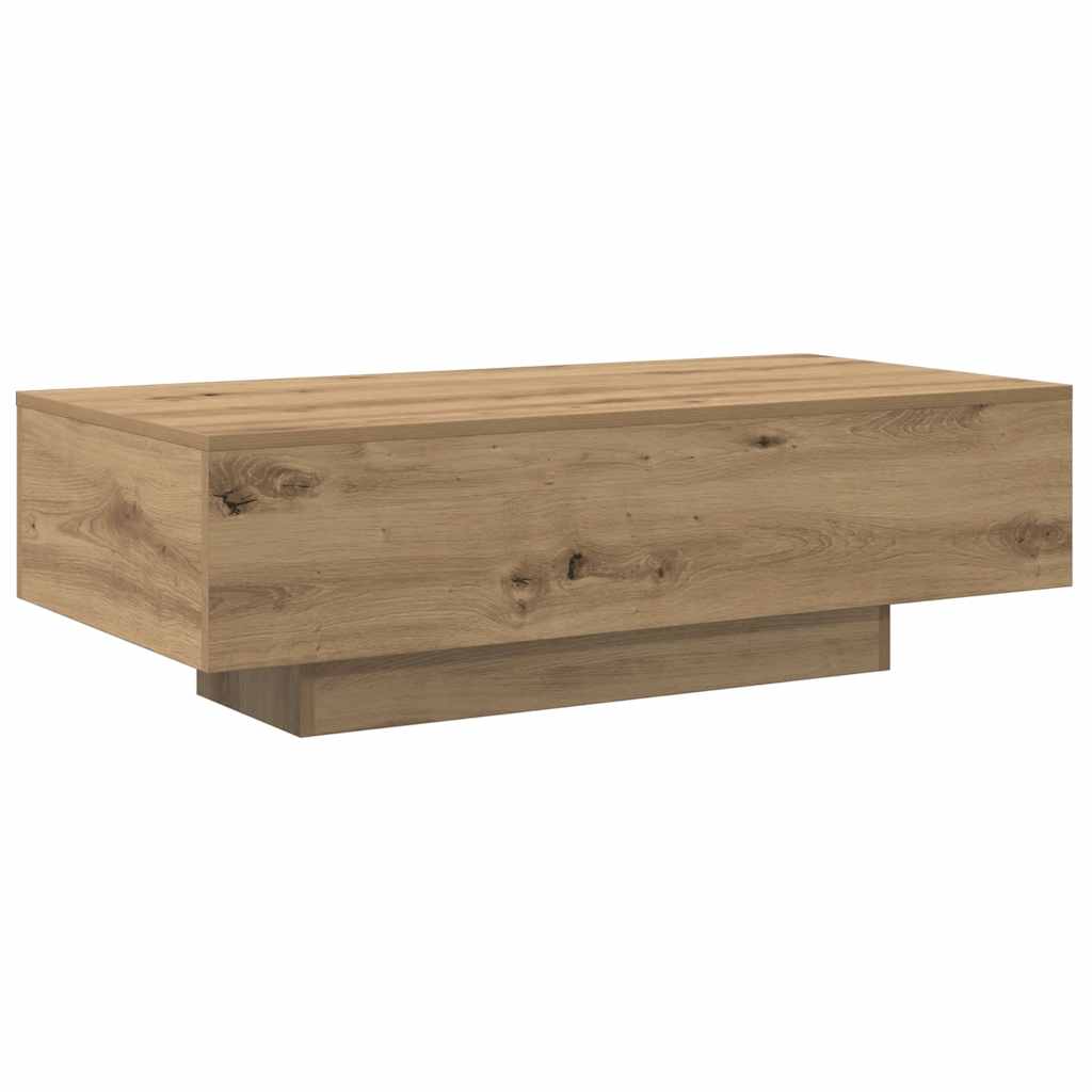 vidaXL Τραπεζάκι Σαλονιού Artisan Δρυς 100 x 49,5 x 31 εκ. Επεξ. Ξύλο