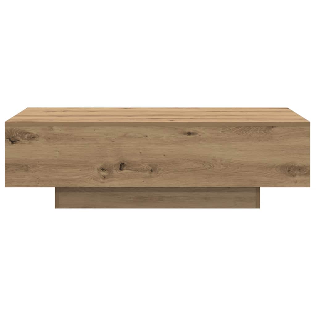 vidaXL Τραπεζάκι Σαλονιού Artisan Δρυς 100 x 49,5 x 31 εκ. Επεξ. Ξύλο