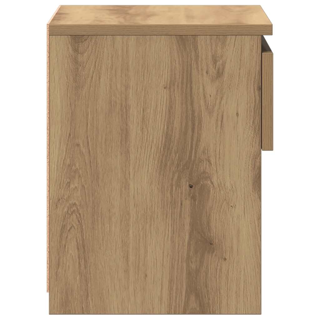 vidaXL Κομοδίνο ντουλάπι Artisan Oak 40x30x39 cm Κατασκευασμένο ξύλο