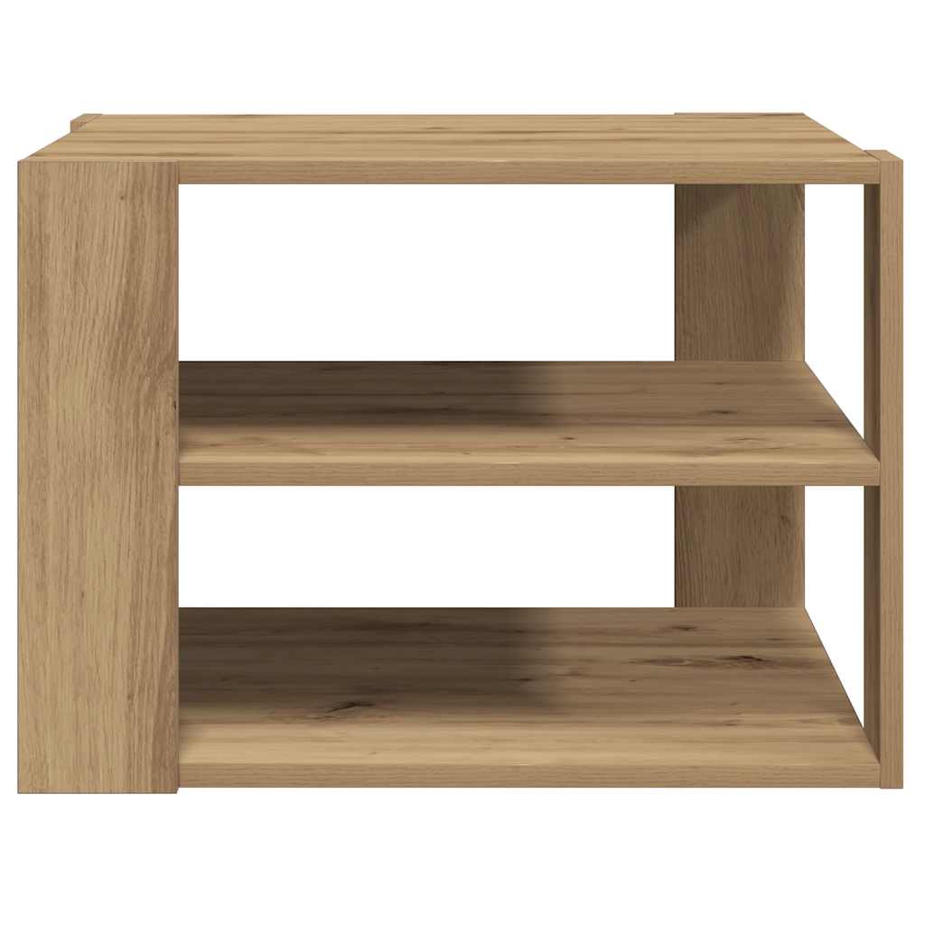 vidaXL Τραπεζάκι σαλονιού Artisan Oak 58x58x40 cm Κατασκευασμένο ξύλο
