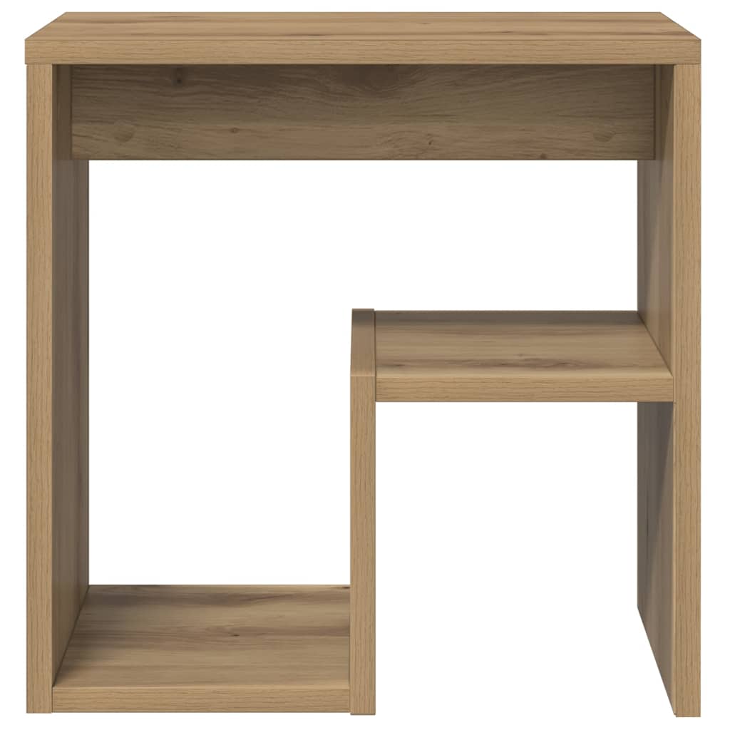 vidaXL Κομοδίνα 2 τεμ. Τεχνίτης Δρυς 40x30x40 εκ. από Επεξεργ. Ξύλο
