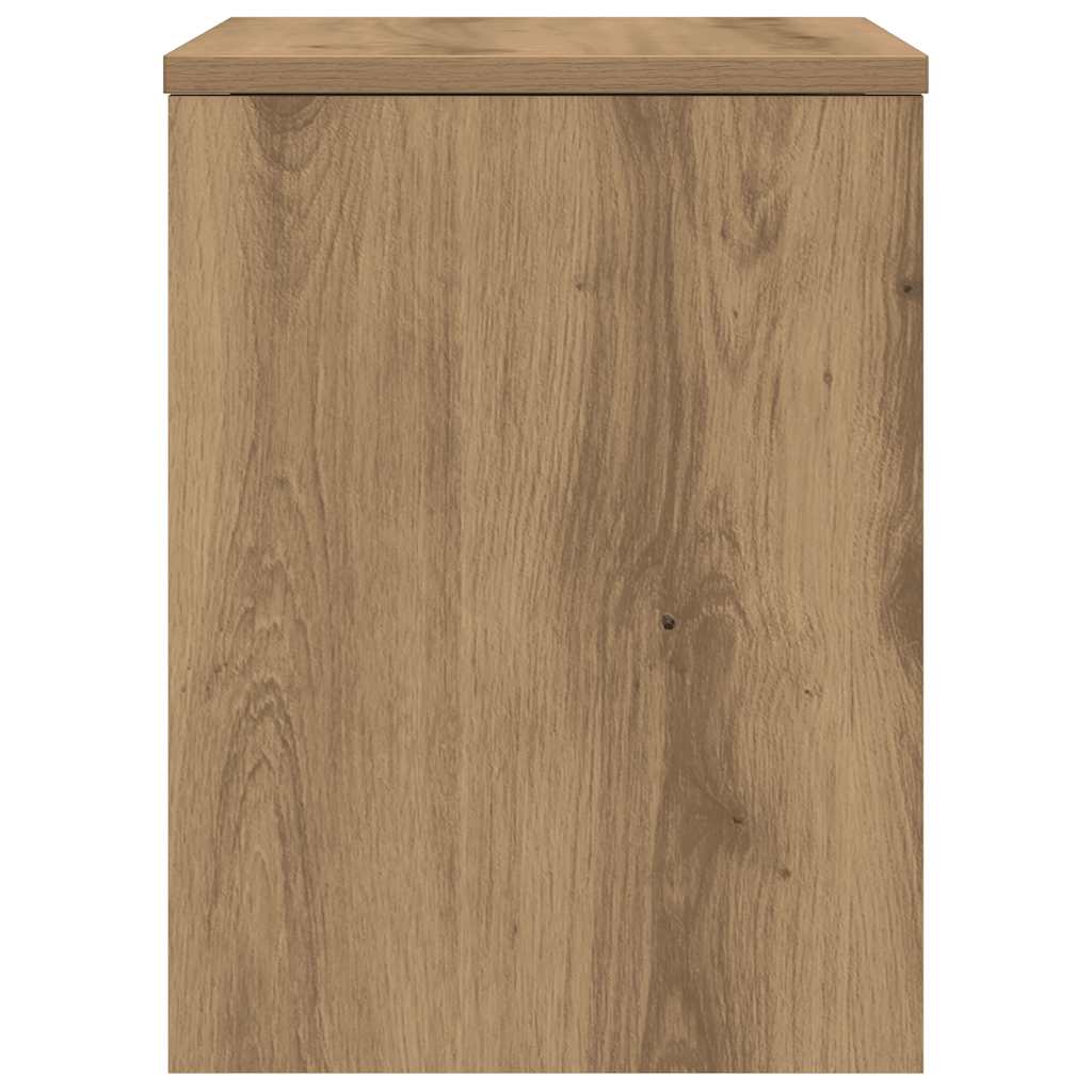 vidaXL Κομοδίνα 2 τεμ. Τεχνίτης Δρυς 40x30x40 εκ. από Επεξεργ. Ξύλο