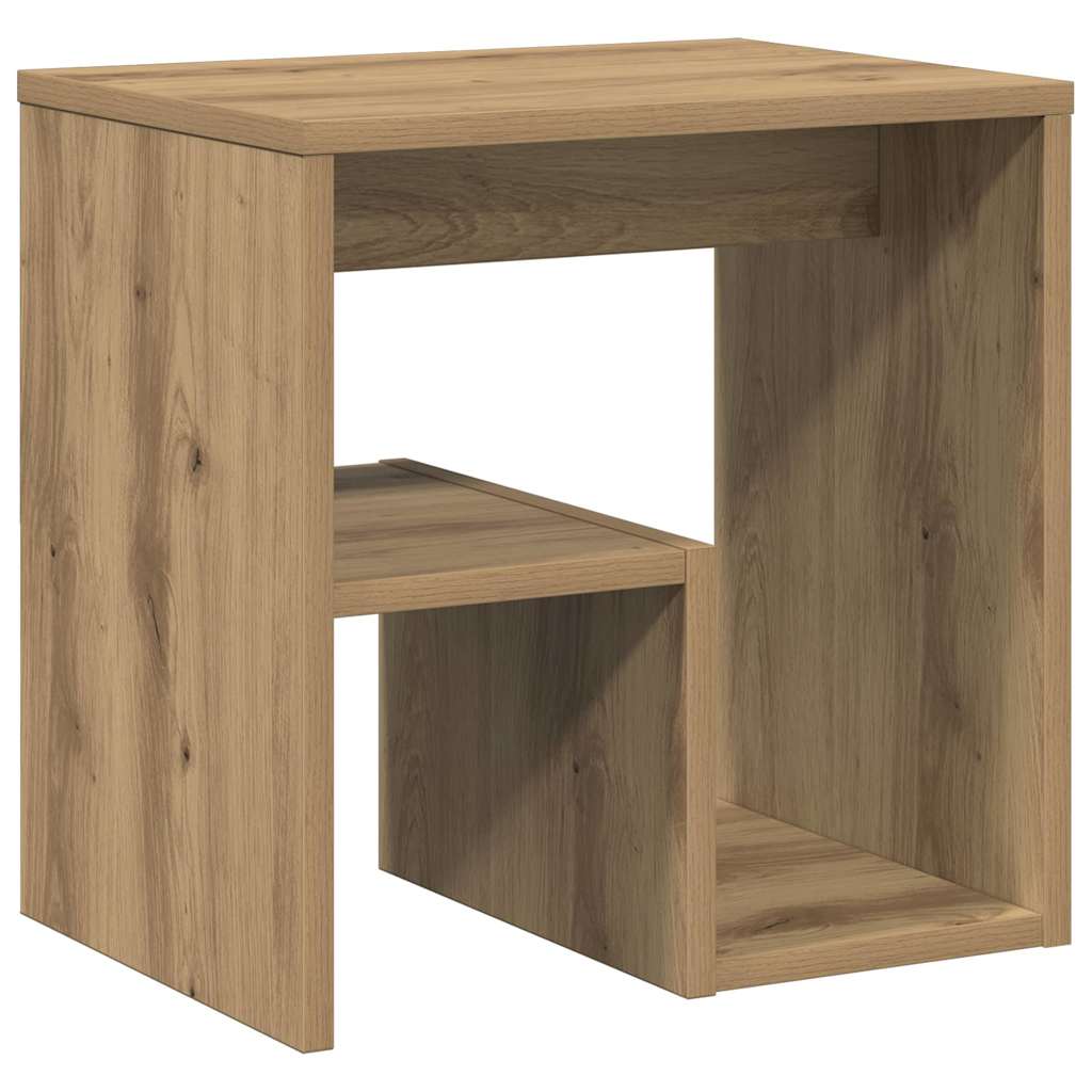 vidaXL Κομοδίνα 2 τεμ. Τεχνίτης Δρυς 40x30x40 εκ. από Επεξεργ. Ξύλο