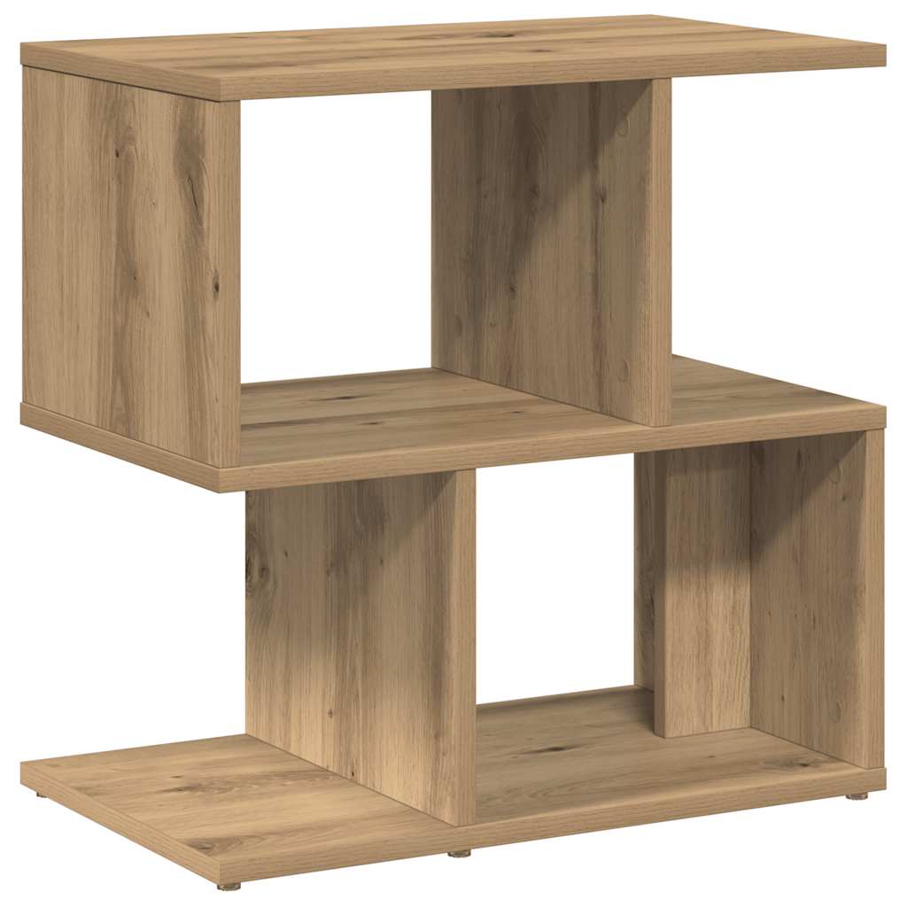 vidaXL Κομοδίνα 2 τεμ Artisan Oak 50x30x51,5 cm Κατασκευασμένο ξύλο