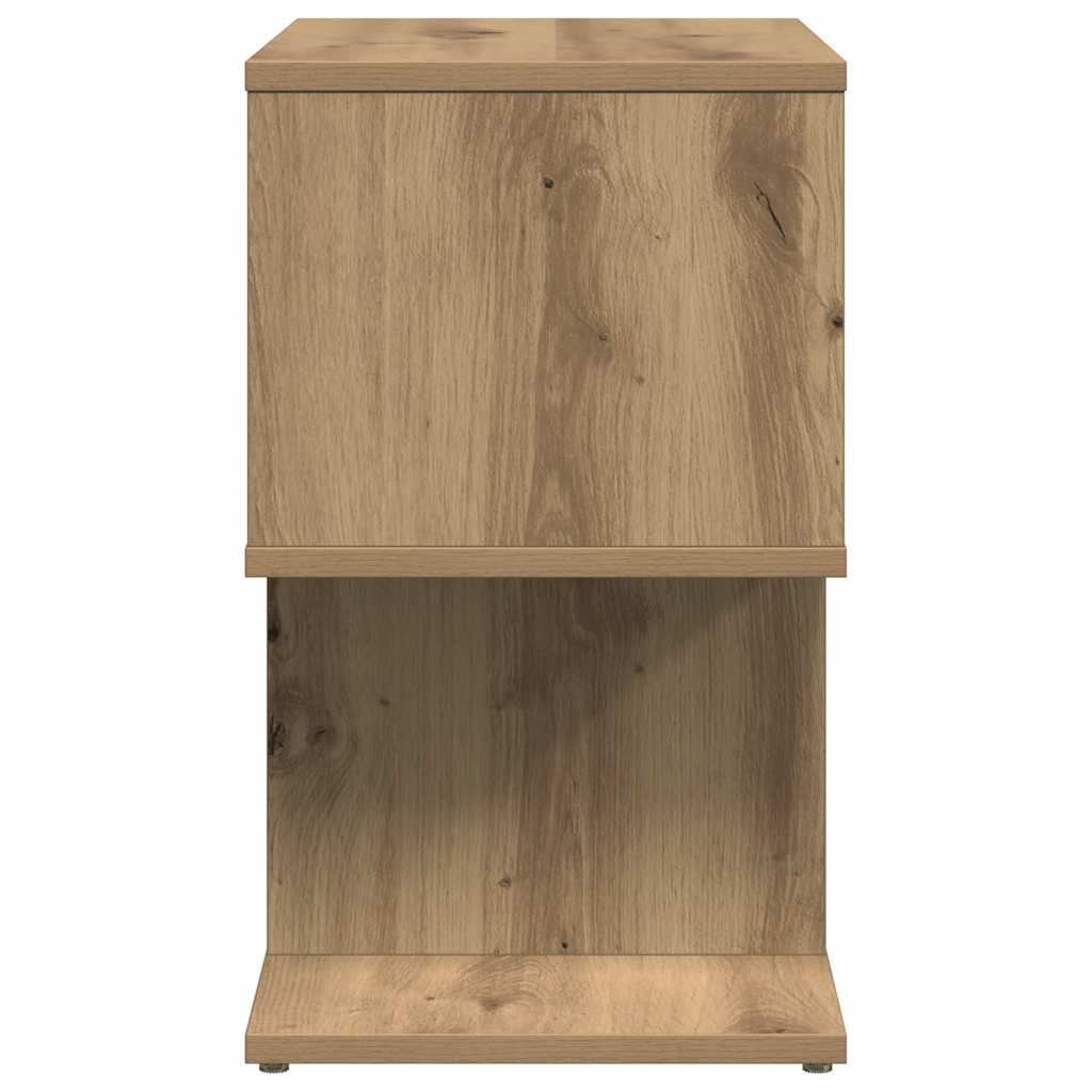 vidaXL Κομοδίνα 2 τεμ Artisan Oak 50x30x51,5 cm Κατασκευασμένο ξύλο