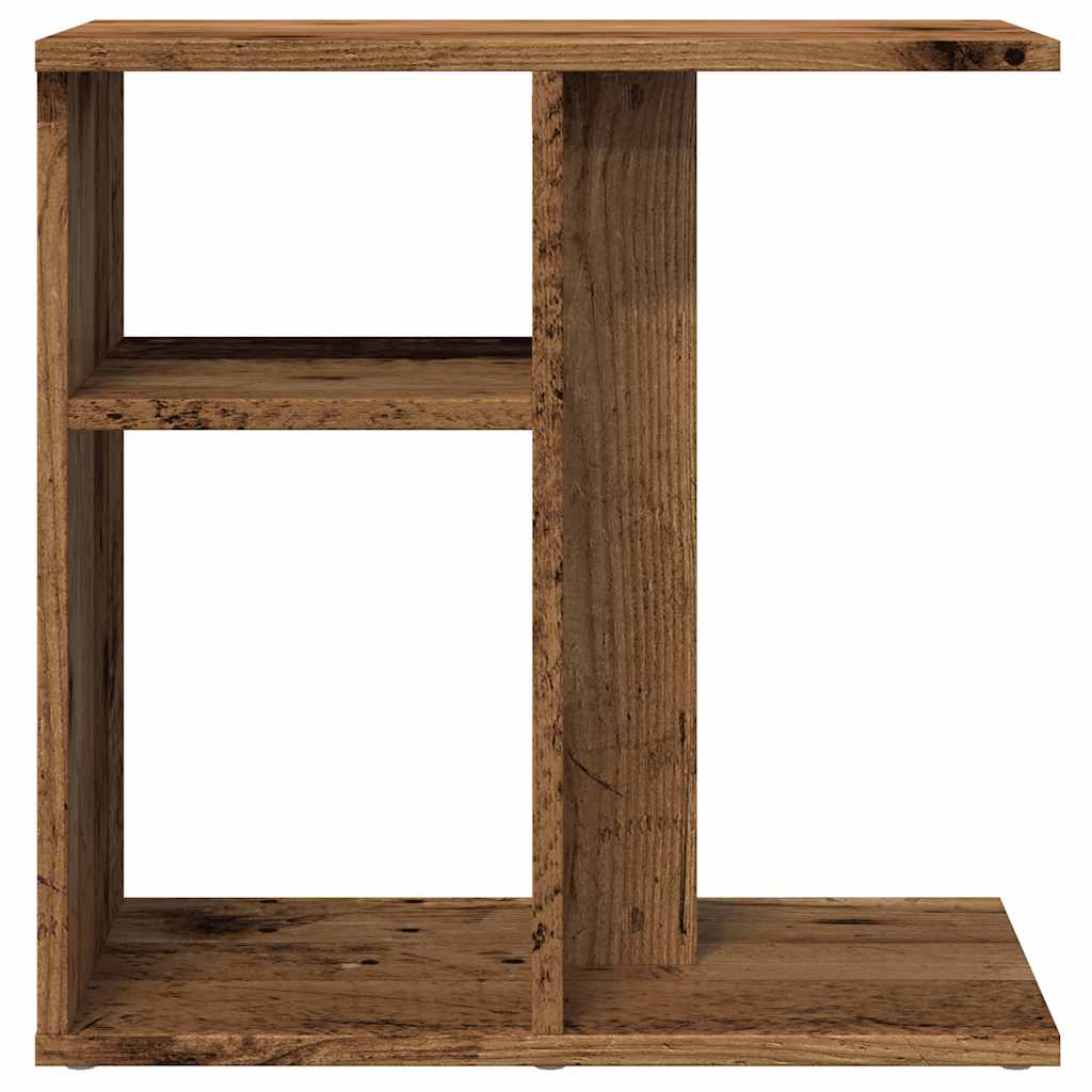 vidaXL Side Table Παλιό ξύλο 50x30x50 cm Κατασκευασμένο ξύλο