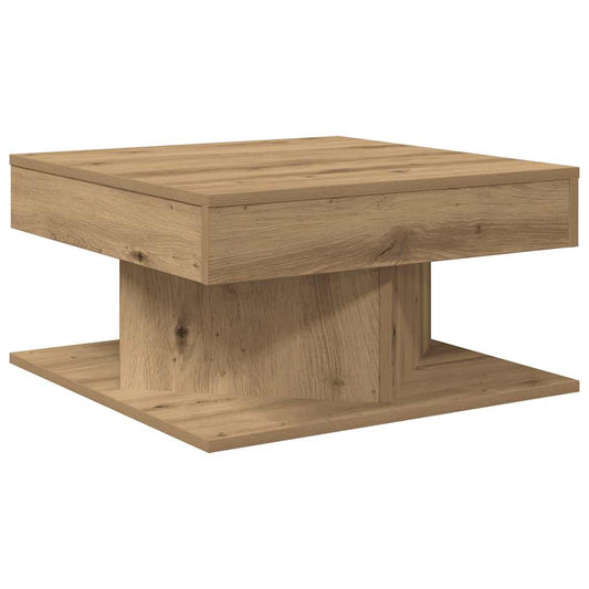 vidaXL Τραπεζάκι Σαλονιού τεχνίτης Δρυς 55x55x30 εκ Επεξεργασμένο Ξύλο