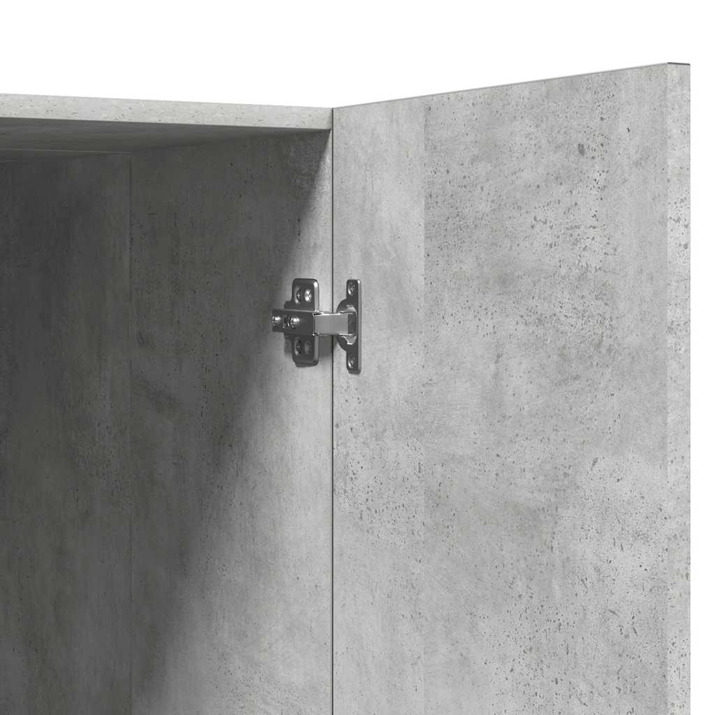 vidaXL Ντουλάπι Πλυντηρίου Γκρι Σκυροδέματος 70,5x71,5x91,5 εκ.
