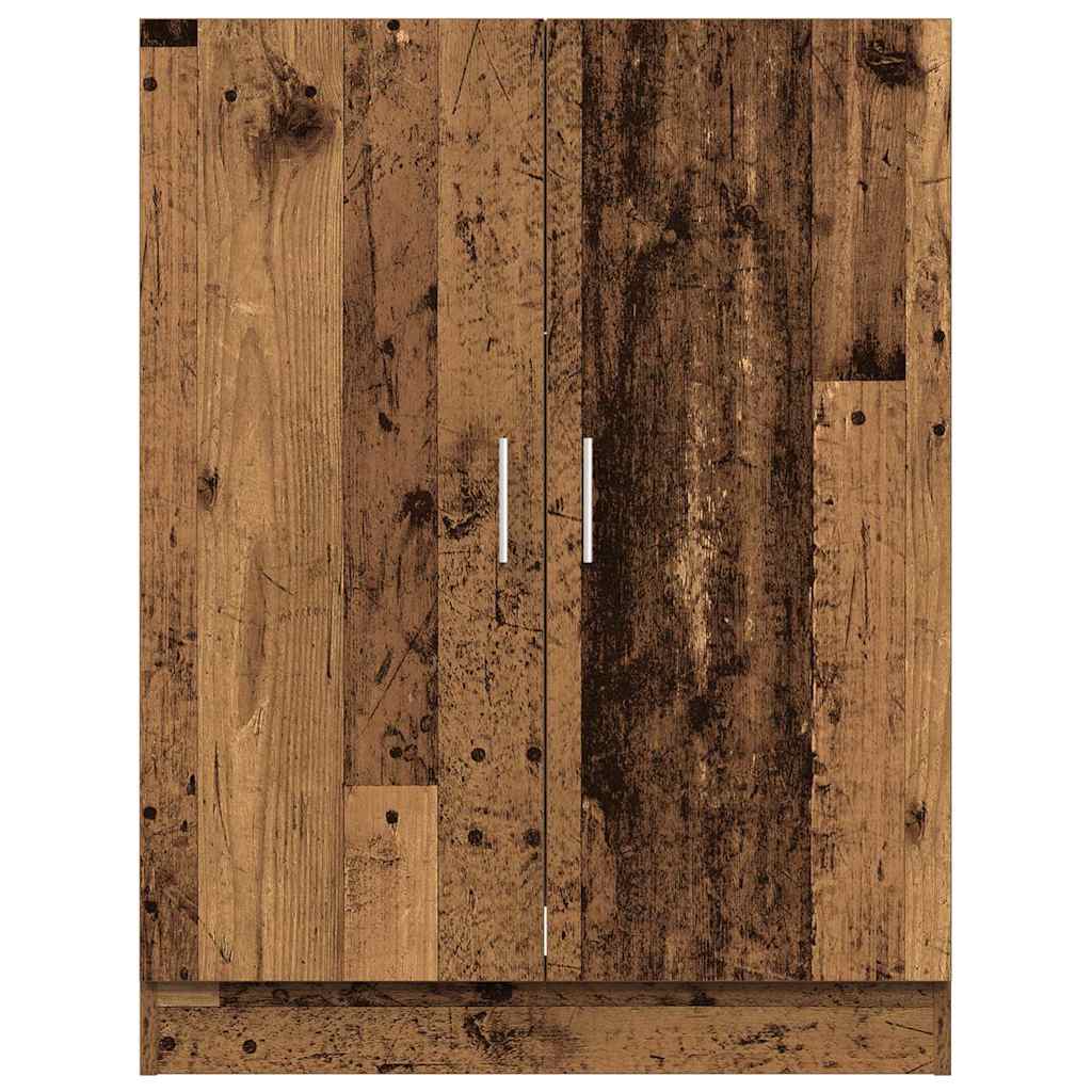 vidaXL Ντουλάπι Πλυντηρίου Όψη Παλαιού Ξύλου 70,5 x 71,5 x 91,5 εκ.