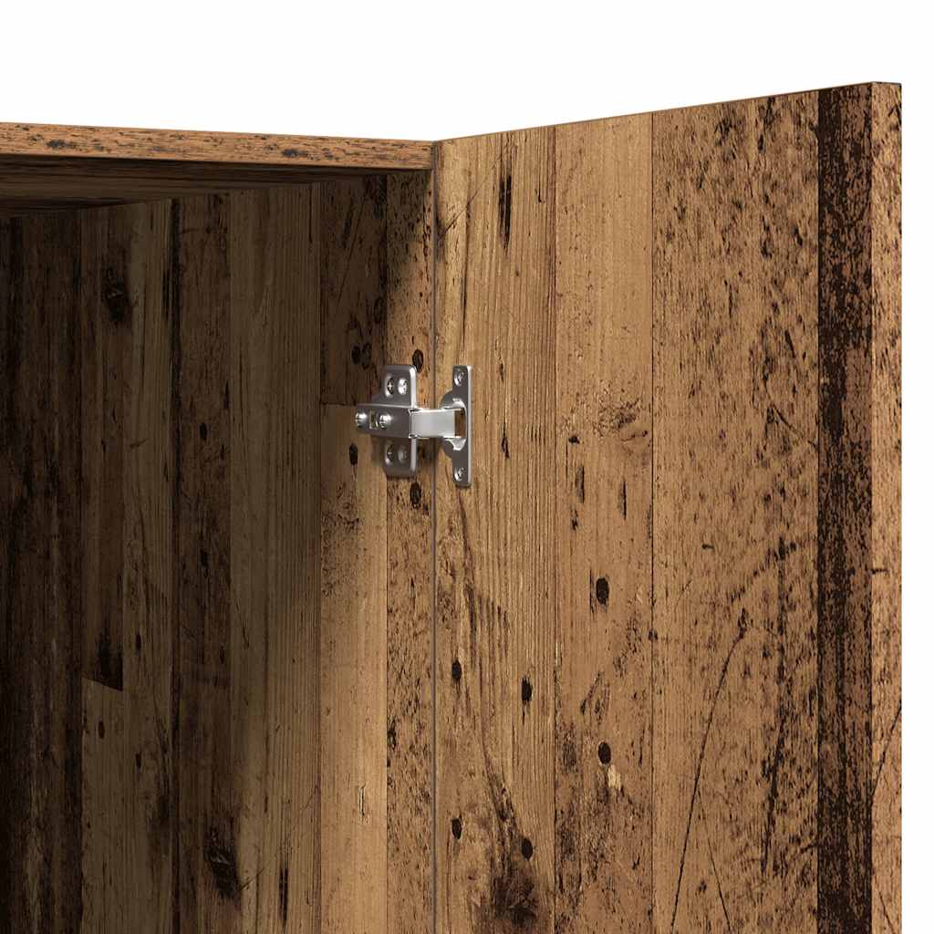 vidaXL Ντουλάπι Πλυντηρίου Όψη Παλαιού Ξύλου 70,5 x 71,5 x 91,5 εκ.