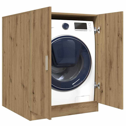 vidaXL Ντουλάπι Πλυντηρίου Αρτισιανή Δρυς 70,5 x 71,5 x 91,5 εκ.